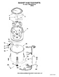 Diagram for 03 - Basket And Tub Parts