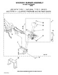 Diagram for 04 - W10293911 Burner Assembly