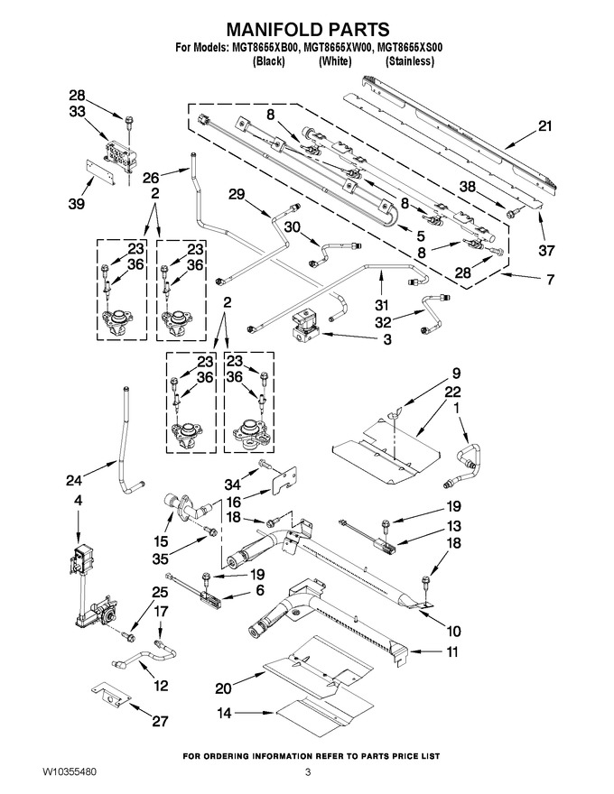 Diagram for MGT8655XW00