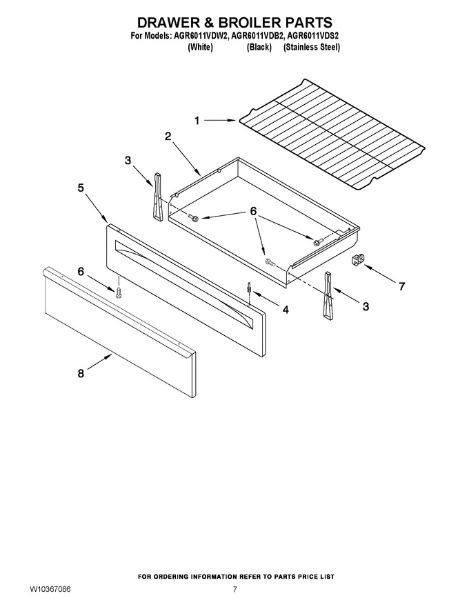 Diagram for AGR6011VDW2