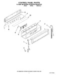 Diagram for 02 - Control Panel Parts