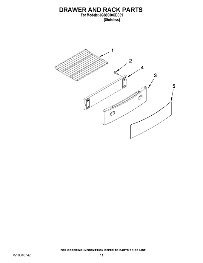 Diagram for JGS9900CDS01