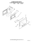 Diagram for 06 - Lower Door Parts