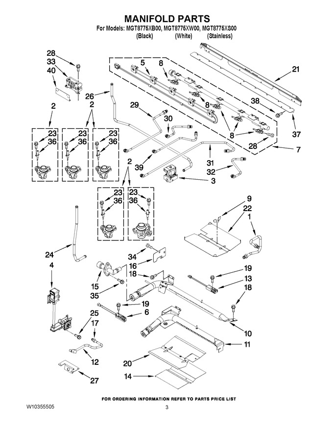 Diagram for MGT8775XB00