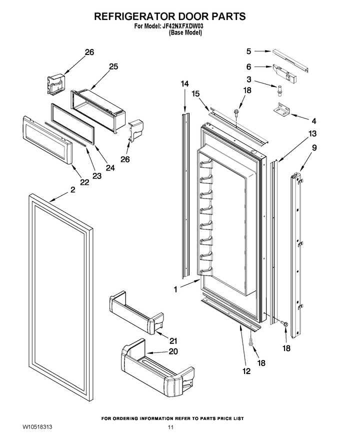 Diagram for JF42NXFXDW03