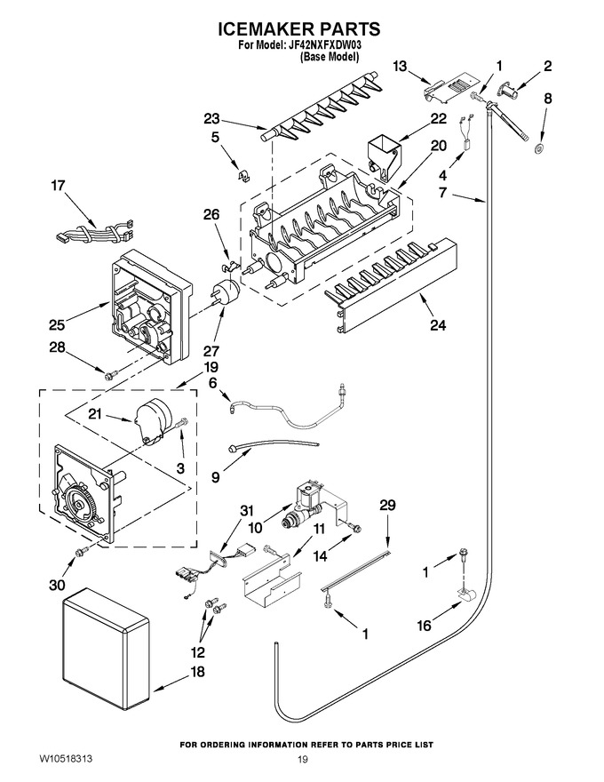 Diagram for JF42NXFXDW03