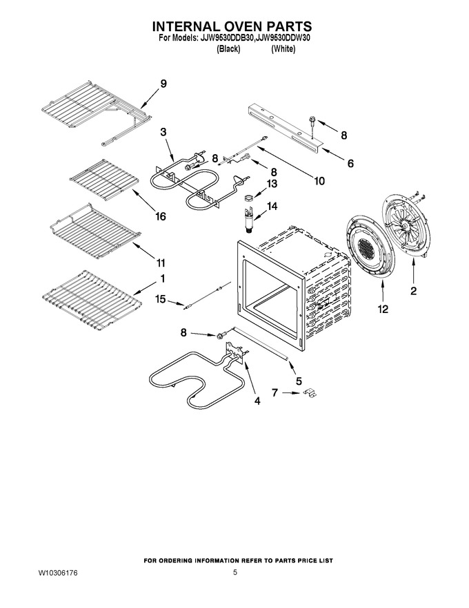 Diagram for JJW9530DDB30