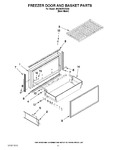 Diagram for 08 - Freezer Door And Basket Parts