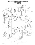 Diagram for 08 - Freezer Liner And Air Flow Parts