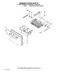 Diagram for 10 - Freezer Door Parts