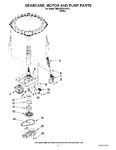 Diagram for 04 - Gearcase, Motor And Pump Parts