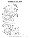 Diagram for 03 - Refrigerator Shelf Parts