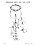 Diagram for 04 - Gearcase, Motor And Pump Parts