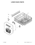 Diagram for 10 - Lower Rack Parts