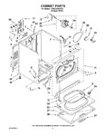 Diagram for 02 - Cabinet Parts