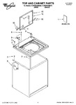 Diagram for 01 - Top And Cabinet Parts