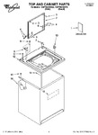 Diagram for 01 - Top And Cabinet Parts