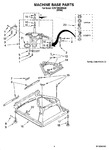 Diagram for 05 - Machine Base Parts