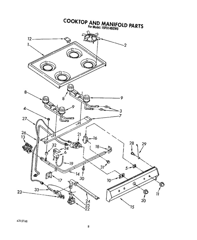 Diagram for 1SF014BEW0