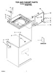 Diagram for 01 - Top And Cabinet Parts