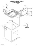 Diagram for 01 - Top And Cabinet Parts