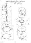 Diagram for 04 - Agitator, Basket And Tub