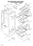 Diagram for 02 - Refrigerator Liner