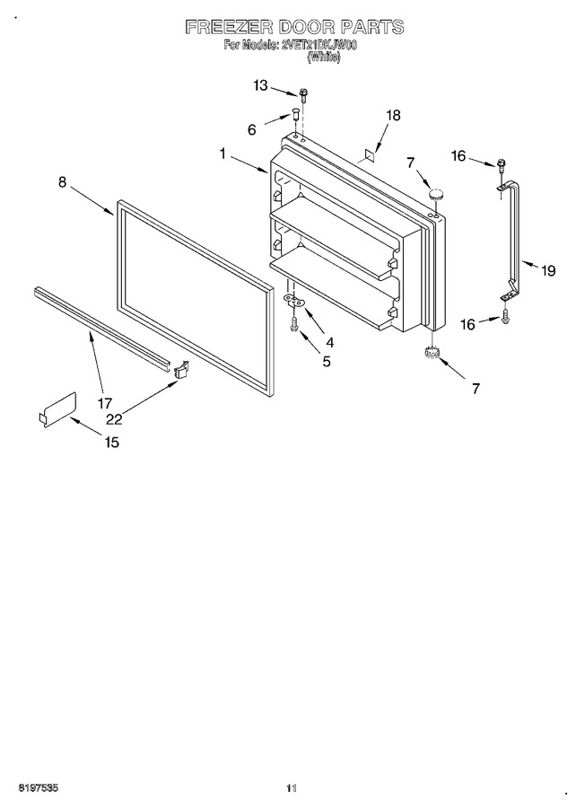 Diagram for 2VET21DKJW00