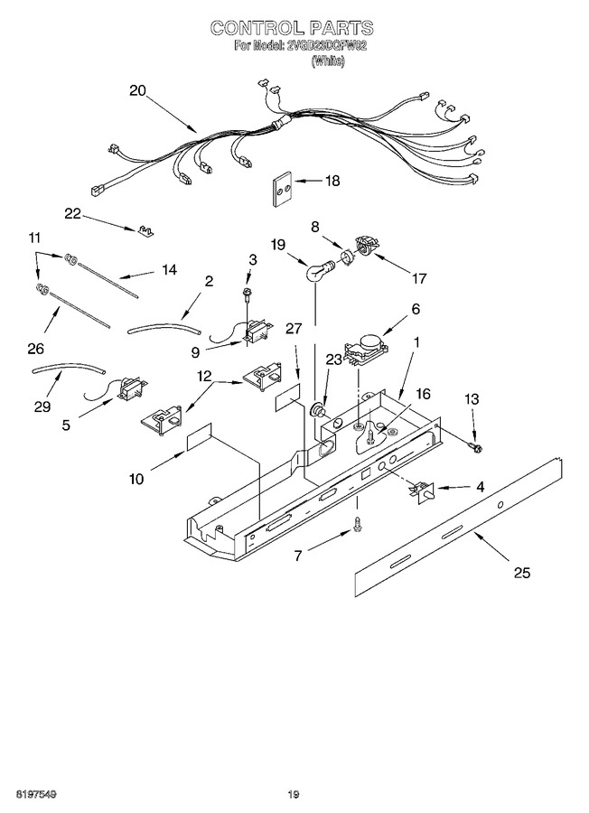 Diagram for 2VGD23DQFW02