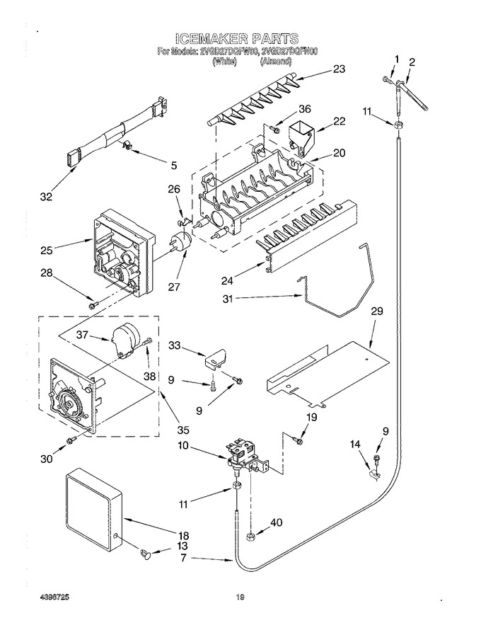 Diagram for 2VGD27DQFN00