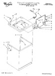 Diagram for 01 - Top And Cabinet, Lit/optional