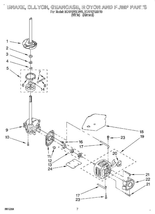 Diagram for 3CAP2762BW0