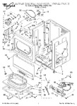 Diagram for 01 - Lower Cabinet And Front Panel