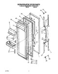 Diagram for 06 - Refrigerator Door