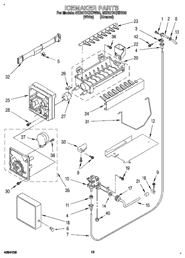 Diagram for 3ED27DQXDW00