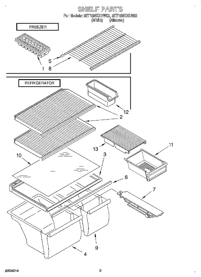 Diagram for 3ET16NKXDW02