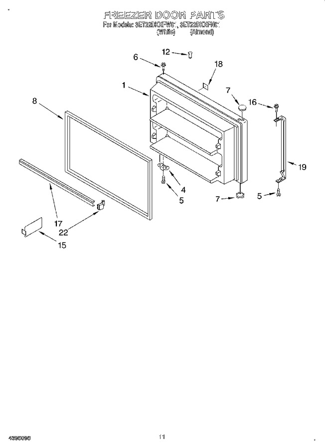 Diagram for 3ET22DKXFW01