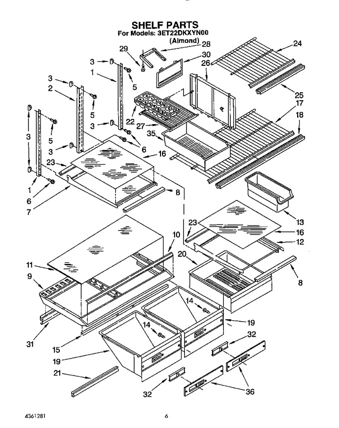 Diagram for 3ET22DKXYW00