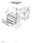 Diagram for 08 - Freezer Door