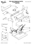 Diagram for 01 - Top And Console Parts