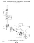 Diagram for 06 - Brake, Clutch, Gearcase, Motor And Pump