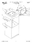 Diagram for 01 - Top And Cabinet