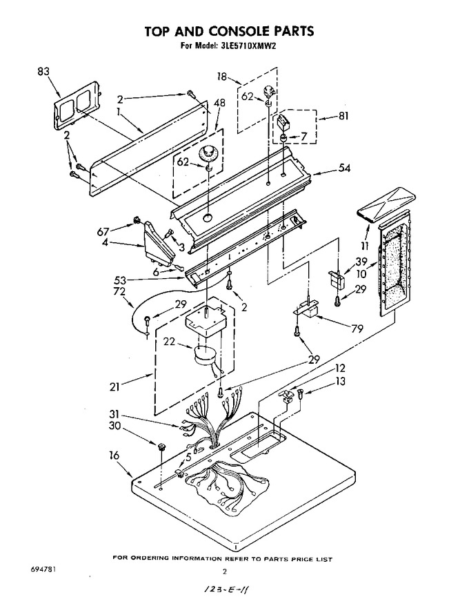 Diagram for 3LE5710XMW2