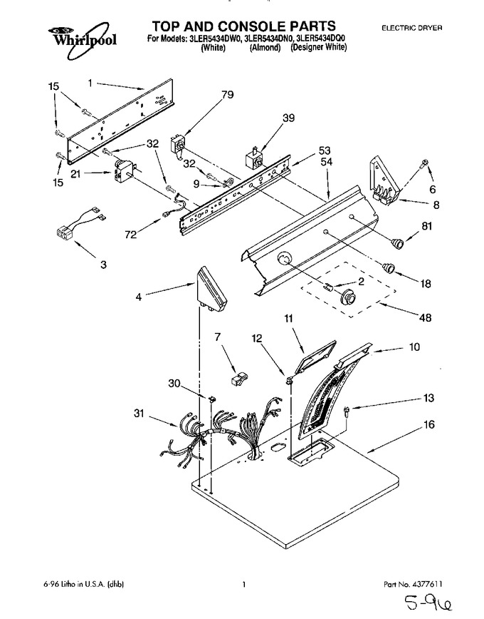 Diagram for 3LER5434DW0