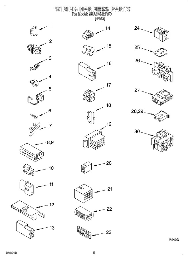 Diagram for 3MAS4132FW0