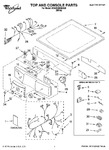 Diagram for 01 - Top And Console Parts