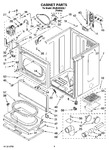 Diagram for 02 - Cabinet Parts