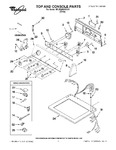 Diagram for 01 - Top And Console Parts