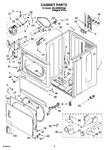 Diagram for 02 - Cabinet Parts