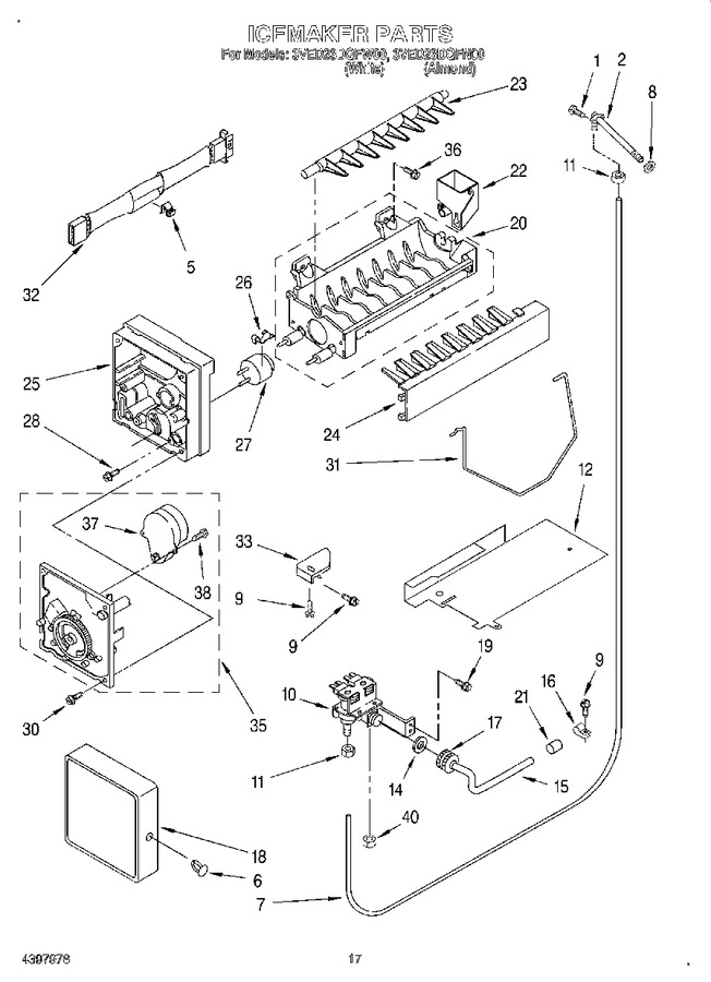 Diagram for 3VED23DQFW00